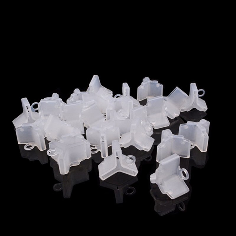 Hook Covers 1-5# White Plastic Accessories Fishing Treble Hook Protectors